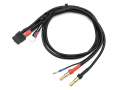 ジーフォース XT60/4-5mmバナナ 2S充電ケーブル (50cm) G0377