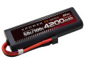 ハイテック XPOWER R-SPEC [エックスパワー Rスペック] Li-Po 7.4V 4200mAh 50C/100C XPR4200-RD-B（T型 ディーンズコネクター）