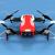 MA DJI Mavic Air用 STEALTHアップグレード・プロペラ  5.3x3.3  (黒）4本セット