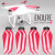 MA DJI Phantom 4用高耐久性アップグレード折ペラ(レッド）4本セット