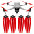 MA DJI Air 3用 STEALTH　アップグレード・プロペラ 8.8ｘ4.9  (オレンジ）4本セット MA.A3S8849FR4