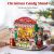 ROBOTIME DIYミニチュアハウスキット クリスマス・キャンディ・スタンド DS043 Christmas Candy Stand