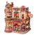 ROBOTIME DIYキット ドリーム・コーヒー工場 EAB02 3D立体木製パズル Dream Coffee Factory