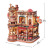 ROBOTIME DIYキット ドリーム・コーヒー工場 EAB02 3D立体木製パズル Dream Coffee Factory