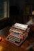 ROBOTIME DIYキット LK703C 機械式タイプライター（マジック・バージョン）Mechanical Typewriter (Magic version)