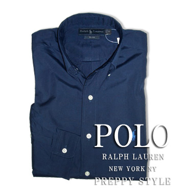 Blake Broadcloth Button Down / French Navy / Blue