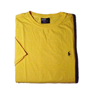 Polo player Tee Shirt /Yellow