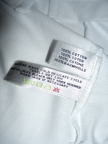 PINK PONY Skinny Fit Big Pony Polo／White／Pink