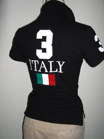 Fit Big Pony Flag Polo（ITALY）