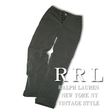 RRL Military Work Pant / Military Olive