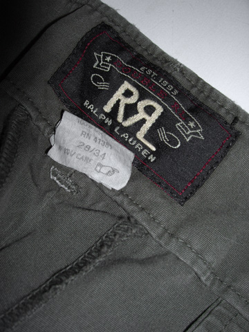 RRL Military Work Pant / Military Olive