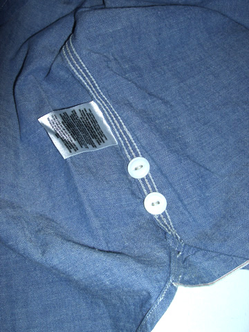 ＲＲＬ Woodsman Shambray Work Shirt / Shambray Blue