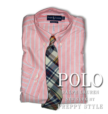 Oxford Stripe Button Down /Red/ Blue/ Black/White