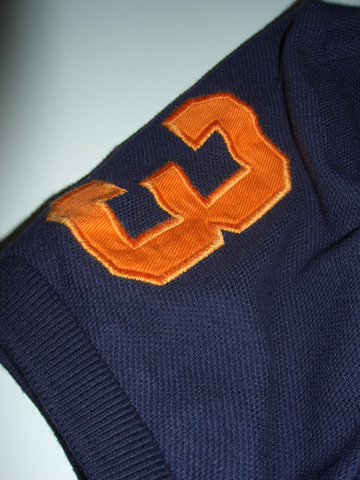 Skinny Fit Big Pony Polo / Newport Navy / Orange