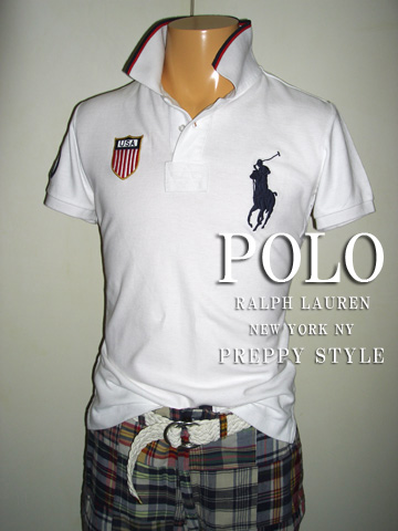 Custom Fit Big Pony USA TEAM Polo