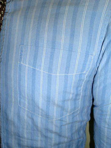 RRL Vintage Slim Fit Stripe Shirt