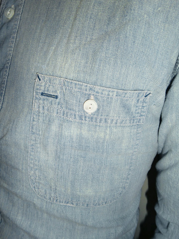 ＲＲＬ Vintage Woodsman Shambray Work Shirt / Vintage Wash