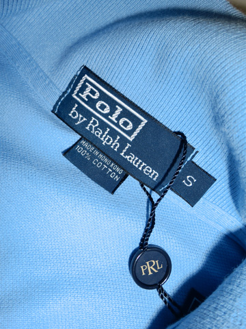 Classic Fit Big Pony Polo /Light Blue / Navy