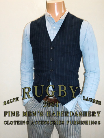 RUGBY Vintage Railroad Stripe Jean / Deckwash