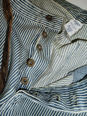 RUGBY Vintage Railroad Stripe Jean / Deckwash