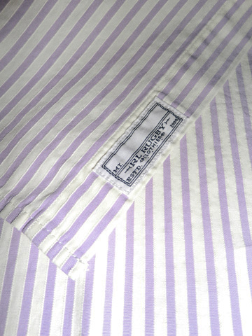RUGBY Purple Stripe Club Shirt / Purple / Ivory