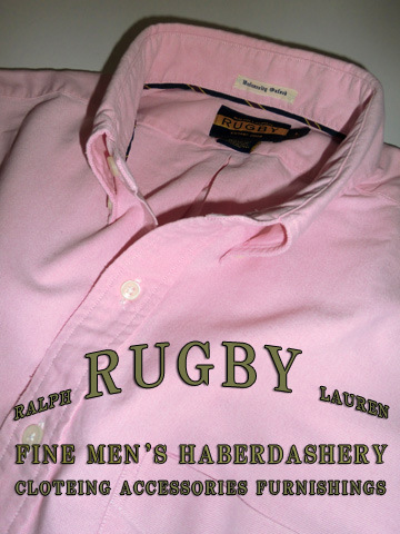 RUGBY Solid University Oxford Button Down Shirt / Pink