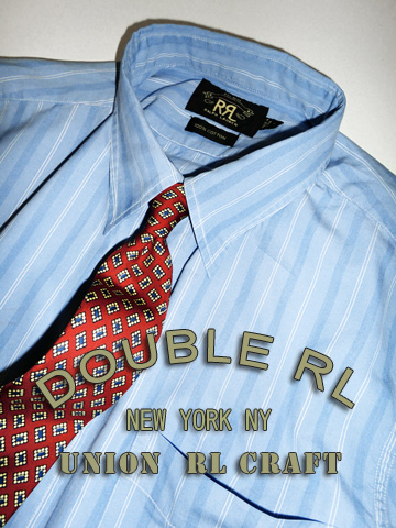 RRL Vintage Slim Fit Stripe Shirt