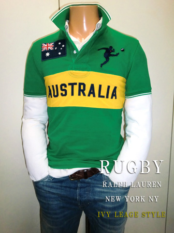 ラルフローレン ラグビー オーストラリア ポロシャツ