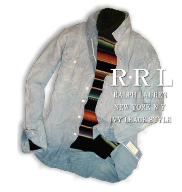 ＲＲＬ Vintage Woodsman Shambray Work Shirt / Vintage Wash