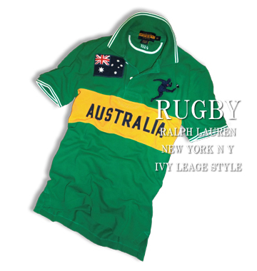 ラルフローレン ラグビー オーストラリア ポロシャツ