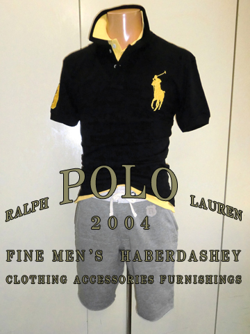 Classic Fit Big Pony Polo / Polo Black / Yellow