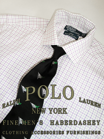Anchor Flag Silk Tie / Black / Silver / Green
