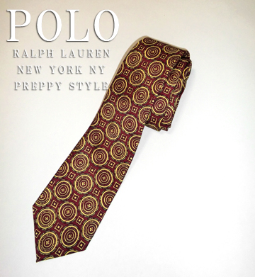 Foulard Silk Tie / Red / Yellow / Black