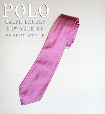 Solid Silk Tie / Pink