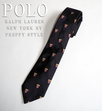 English Stripe Repp Silk Tie / Black / Silver