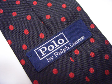 St James Spots Tie / Black / Red