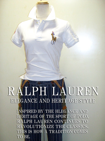 Skinny Fit Multicollor Big Pony Polo / White