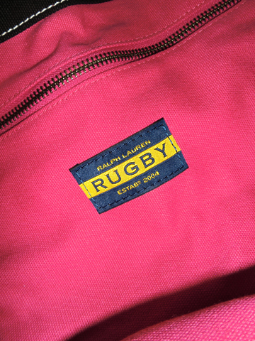 RUGBY  Toto / Canvas & Leather / White  / Black / Pink