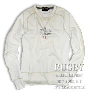 RUGBY Reed Raglan Sweat Shirt / Cream