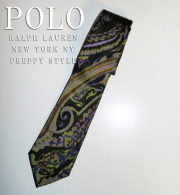 Musiam Prints Narrow Tie / Dark Green / Pink / Purple / Brown