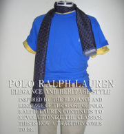 Polo player Tee Shirt /Lake Blue