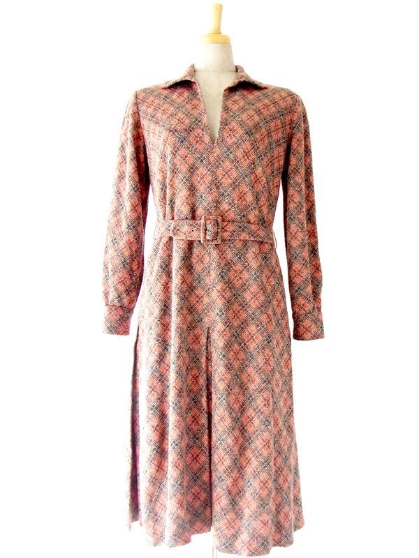 フランス買い付け　60's ヴィンテージ　ワンピース　ヨーロッパ古着