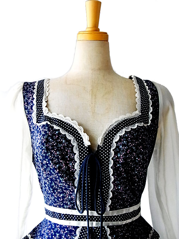 GUNNE SAX vintage ワンピース SPECIAL ITEM USA VINTAGE GUNNE SAXアメリカ古着ガニーサックス