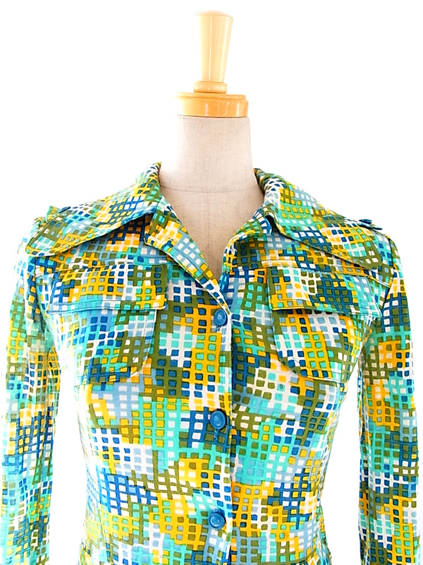 フランス買付け　ヴィンテージ　ワンピース　ヨーロッパ古着