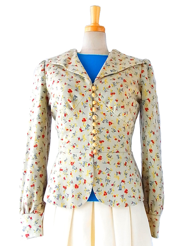 フランス買付け　ヴィンテージ　ワンピース　ヨーロッパ古着