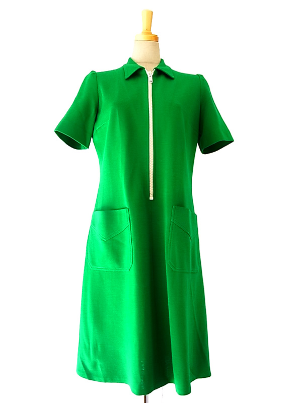 フランス買付け　ヴィンテージ　ワンピース　ヨーロッパ古着