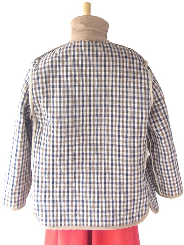 ヨーロッパ古着 ロンドン買い付け Aquascutum アクアスキュータム キャメルブラウン キルティング ジャケット 18BS322