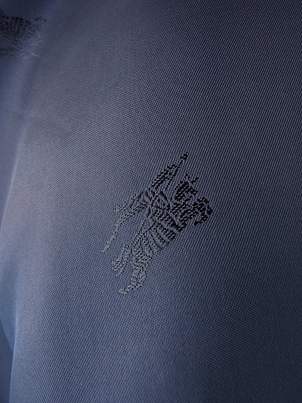 ヨーロッパ古着 ロンドン買い付け Burberry バーバリー ネイビー X 厚手 カシミア混ウール コート 20BS201