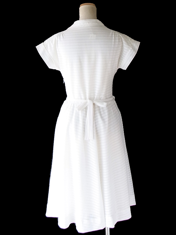 フランス　アンティーク　ヴィンテージ　ホワイトワンピース FrenchAntiquenightdress2
