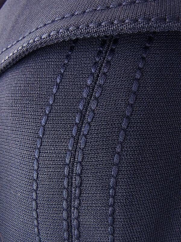 【送料無料】フランス買い付け 60年代製 ネイビー X ビッグステッチ  Aライン ヴィンテージ コート 25FC120【ヨーロッパ古着】